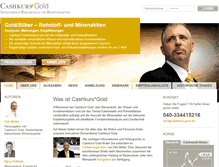 Tablet Screenshot of cashkurs-gold.de